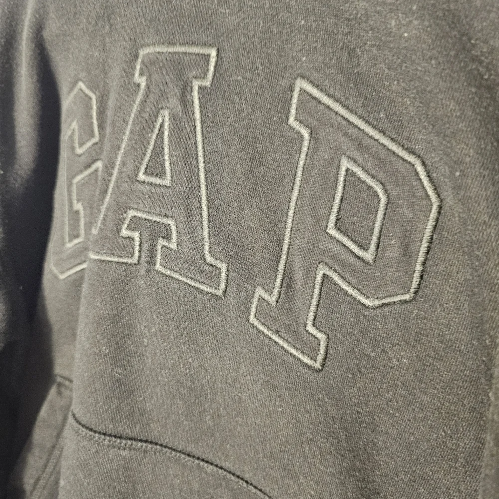 GAP Kids Black Logo Hoodie Size Small